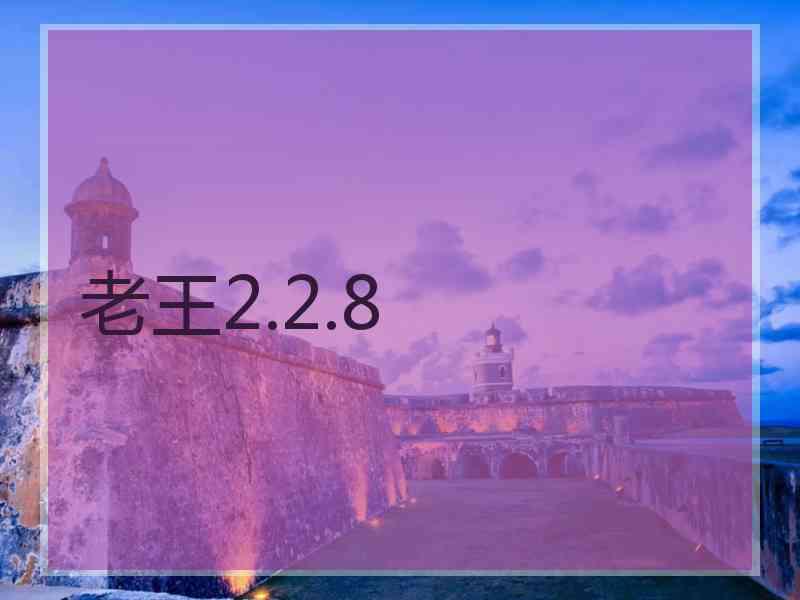 老王2.2.8