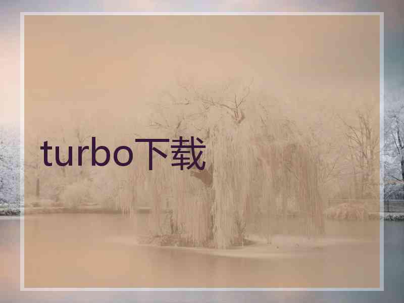 turbo下载