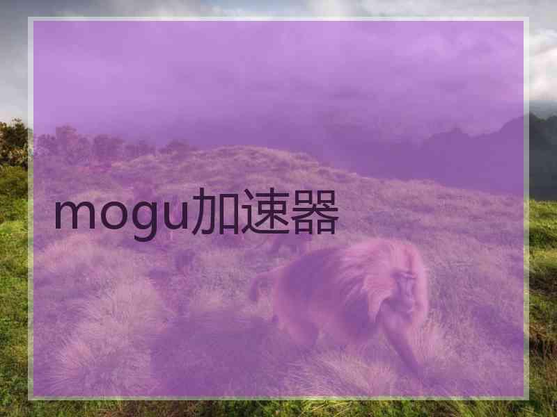 mogu加速器