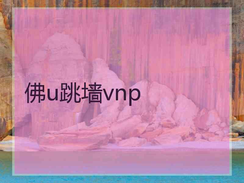 佛u跳墙vnp