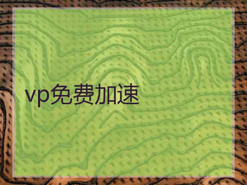 vp免费加速