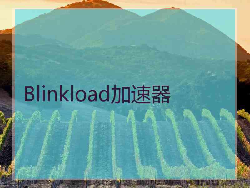 Blinkload加速器