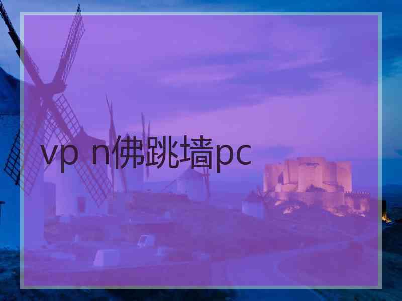 vp n佛跳墙pc