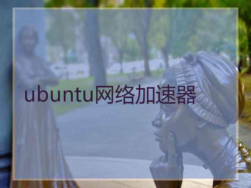 ubuntu网络加速器