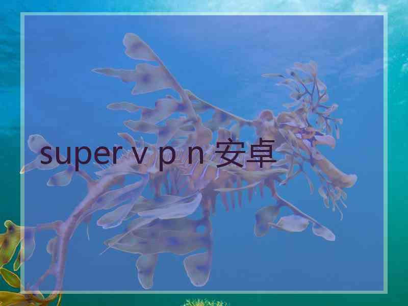 super v p n 安卓