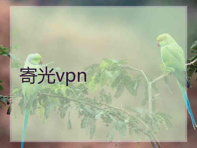 寄光vpn