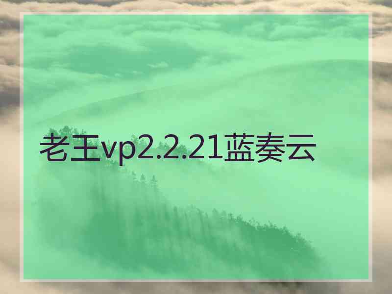 老王vp2.2.21蓝奏云